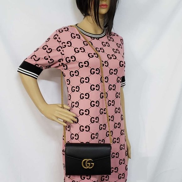 Gucci Marmont GG Wallet on Chain Crossbody Bag - Picture 15 of 15